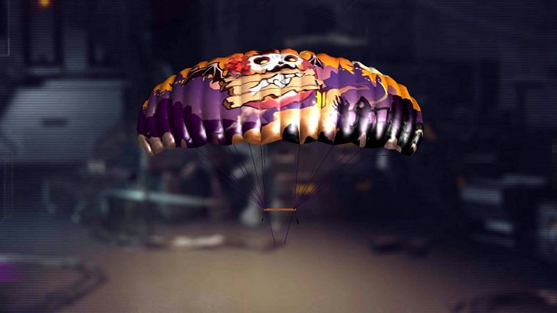 The Pumpkin Land Parachute skin is currently up for grabs in Free Fire (Image via Free Fire)