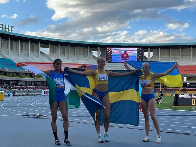 Indian long jumper Shaili Singh clinches silver at U20 World Athletics Championships, misses gold by 0.01m