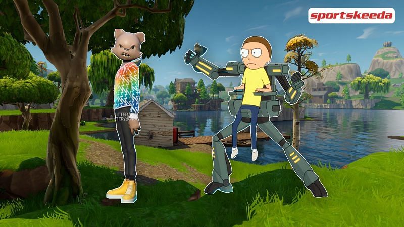 The Mecha Morty and Janky skins in duos are going to be a new trend (Image via Sportskeeda)