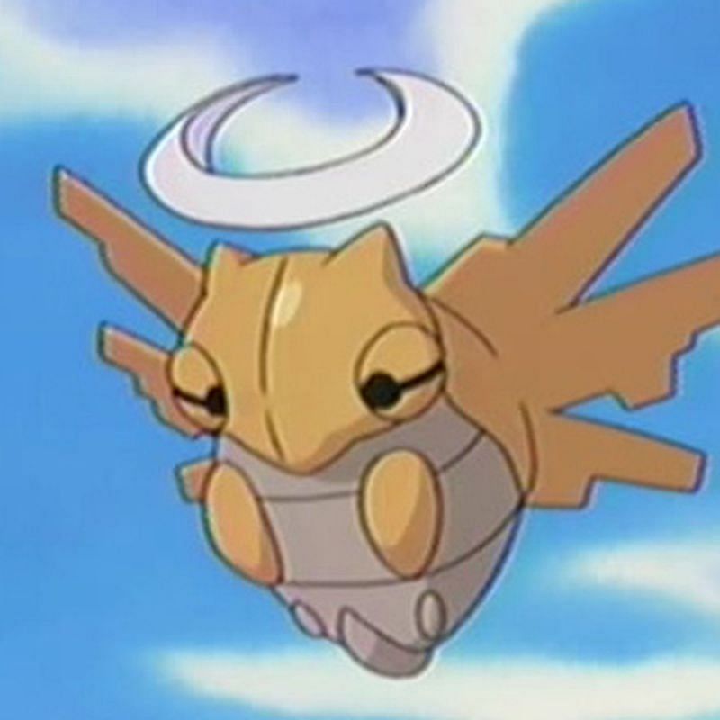 Shedinja as it appears in the anime (Image via The Pokemon Company)