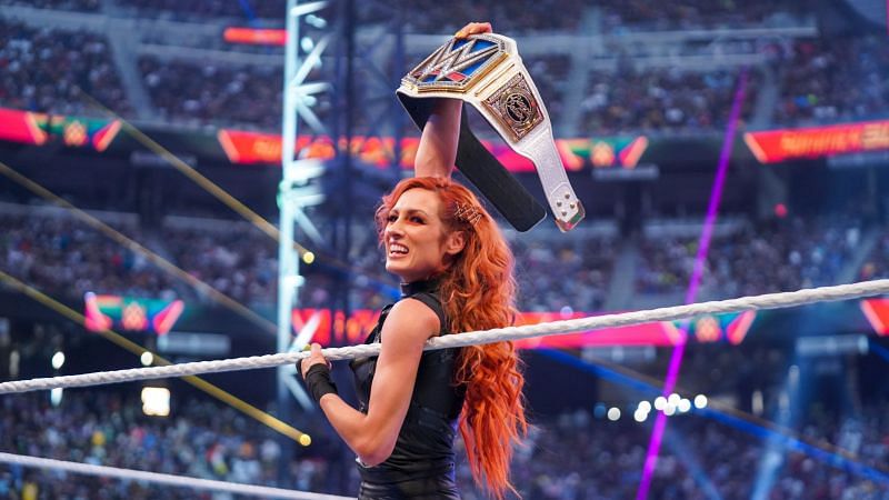 Becky Lynch is the SmackDown Women&#039;s Champion.