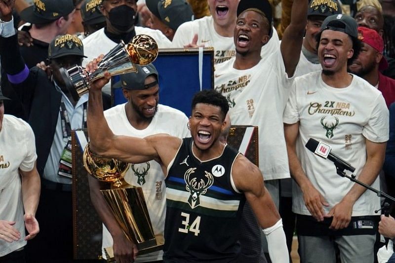 Giannis Antetokounmpo won the Finals MVP last season