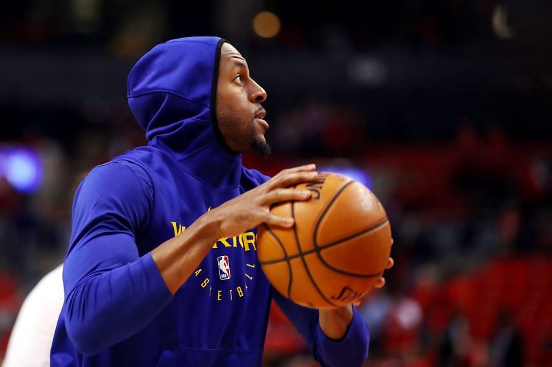 Andre Iguodala with the Golden State Warriors in the 2019 NBA Finals