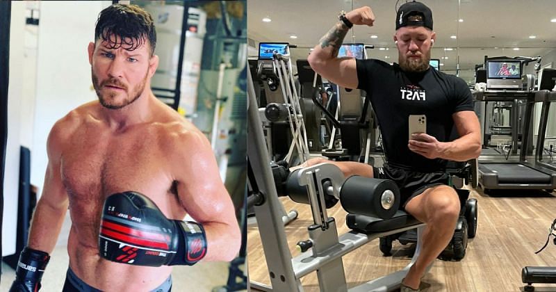 Michael Bisping (left), Conor McGregor (right) [Images Courtesy: @mikebisping vis Instagram, @TheNotoriousMMA via Twitter]