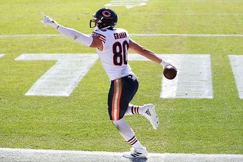 Jimmy Graham playing for Chicago Bears v Jacksonville Jaguars