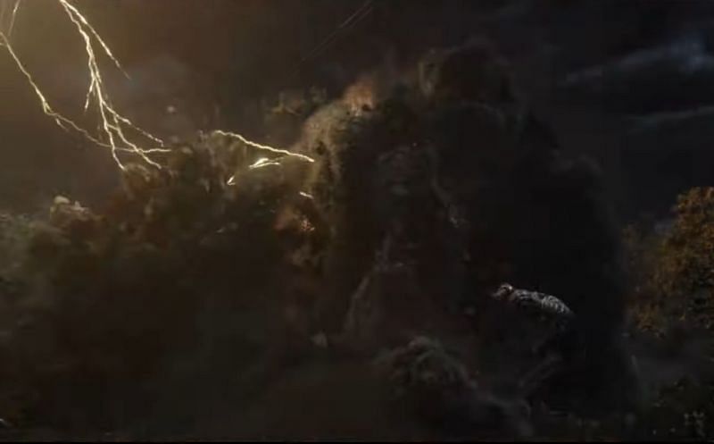 Potential Sandman tease in the trailer (Image via Sony Pictures/Marvel Studios)