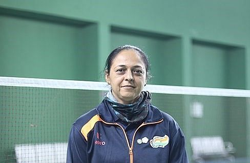 Parul Parmar has given many firsts to Indian para-badminton. (Credits: Parul Parmar Twitter)