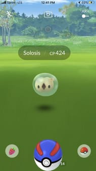 Solosis in Pokemon Go
