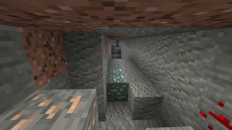 Diamonds emeralds and more (Image via Minecraft)