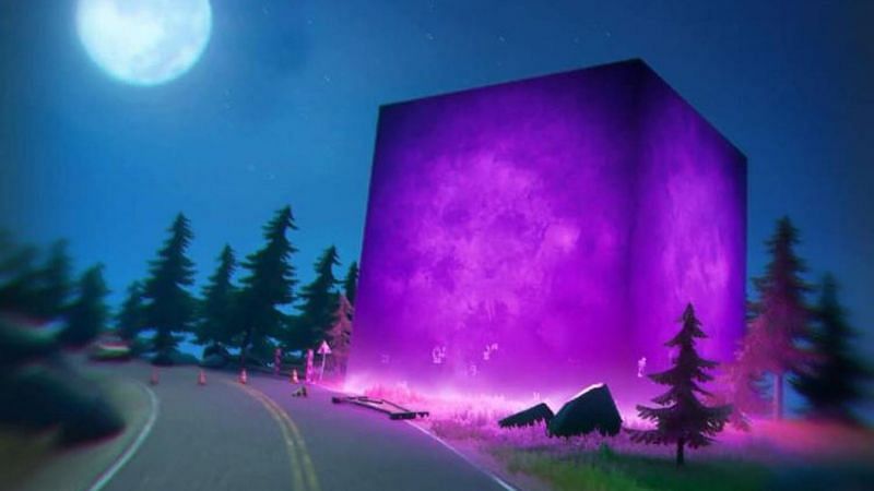 Kevin the Cube in Fortnite. (Image via Epic Games)