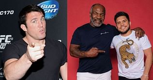 "Henry and the drug addict podcast can both spit in the wind" - Chael Sonnen trades barbs with Henry Cejudo on Twitter, throws shade at Mike Tyson