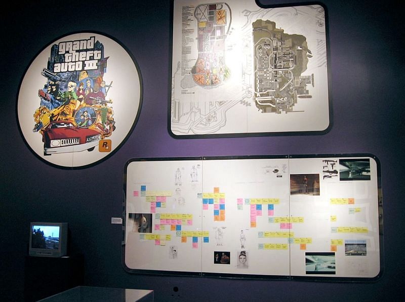 Планы развития GTA 3, представленные Техническим музеем инноваций в Сан-Хосе (изображение из Википедии)