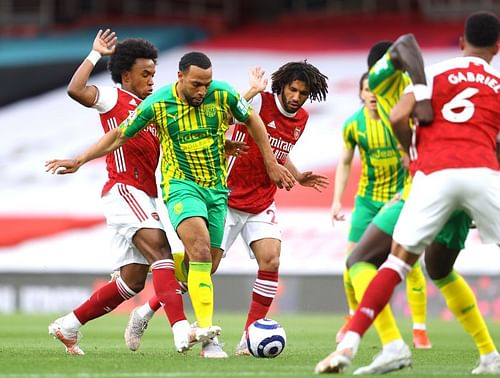 Arsenal face West Bromwich Albion in round two of the EFL Cup on Wednesday.