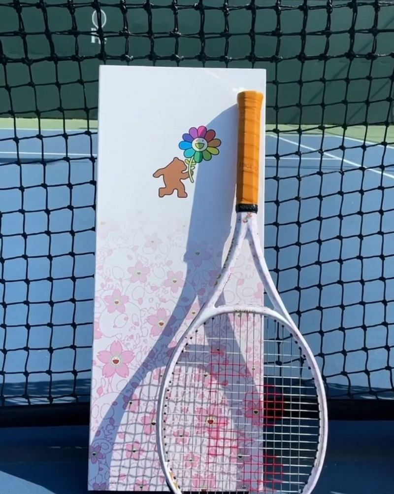 Osaka&#039;s new racket (Source: Naomi Osaka&#039;s latest Instagram post)