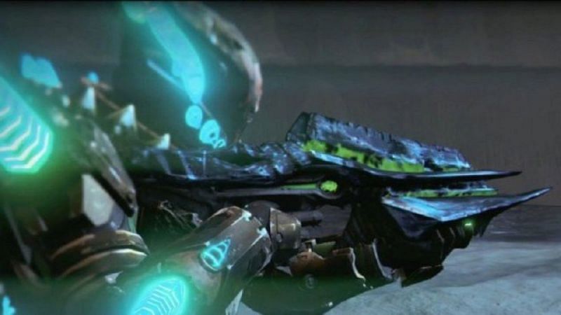 Destiny 1 exotic weapon, Necrochasm (Image via Bungie)