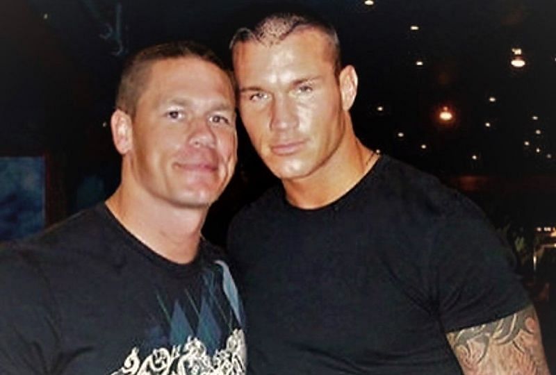 John Cena and Randy Orton together