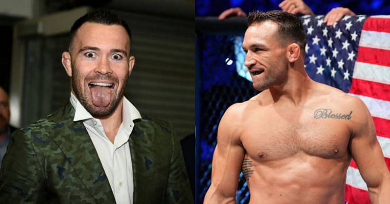 Colby Covington (left); Michael Chandler (right)