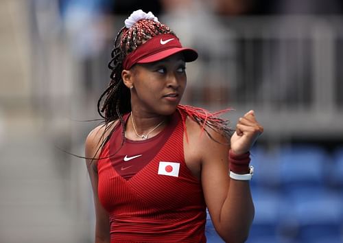 Naomi Osaka at the Tokyo 2020 Olympic Games