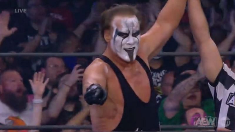 Sting was mighty impressive on AEW Dynamite!