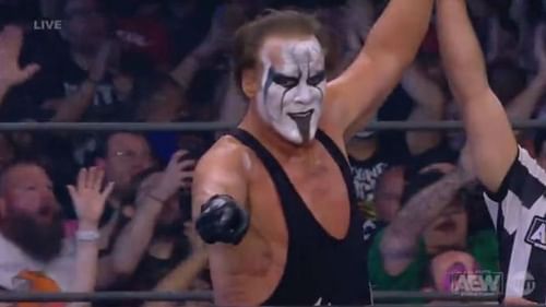 Sting was mighty impressive on AEW Dynamite!