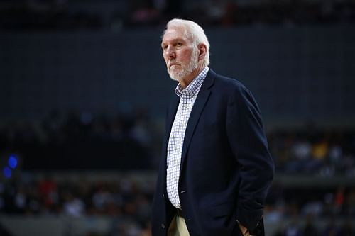 San Antonio Spurs coach Gregg Popovich