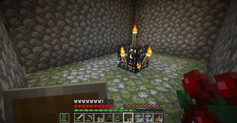 A zombie spawner in Minecraft (Image via Reddit)