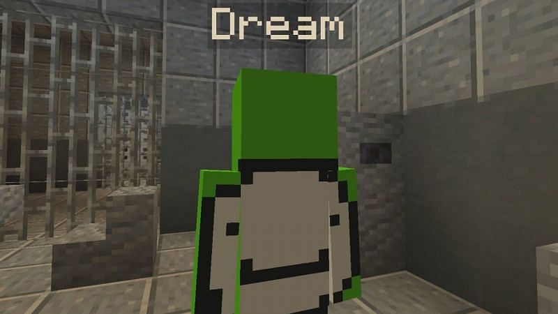 Dream&#039;s skin (Image via YouTube)