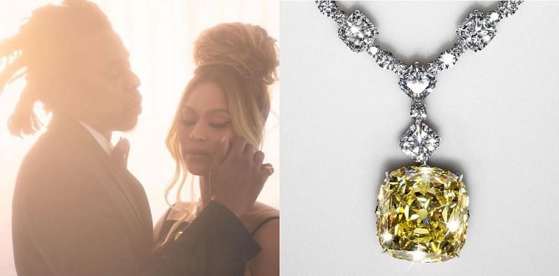 Beyonce and Jay Z are the face of the latest Tiffany &amp; Co campaign (Image via Instagram/Beyonce and Tiffany)