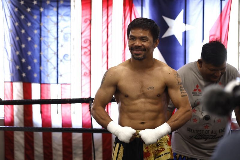 Manny Pacquiao Training Session