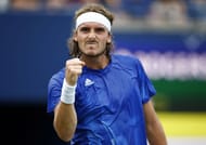 Stefanos Tsitsipas at the 2021 National Bank Open