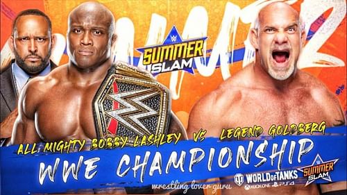 Goldberg might win his first WWE Championship at SummerSlam