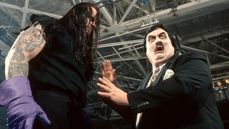 Paul Bearer with The Undertaker
