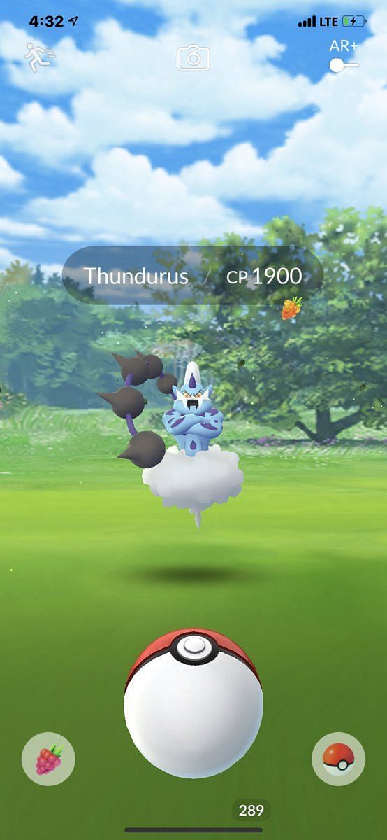 Thundurus in Pokemon Go