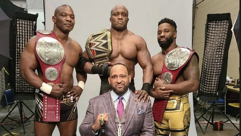 The Hurt Business was one of the most popular factions on Monday Night RAW