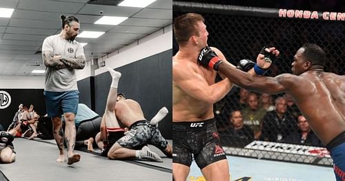 Dan Hardy (left), Derek Brunson (right) [Images courtesy: @danhardymma @derekbrunson on Instagram]