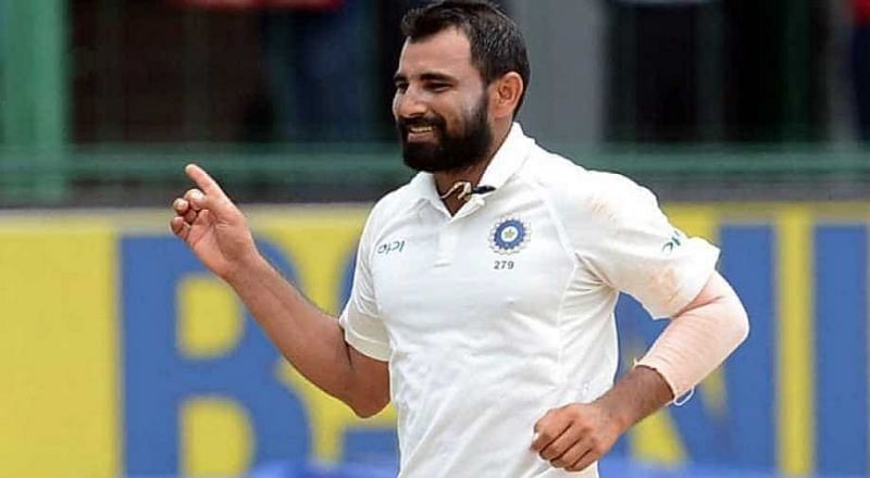 Mohammed Shami provided a breakthrough by dismissing Rory Burns late on Day 2