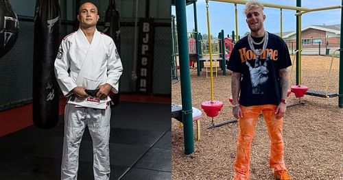 B.J. Penn (left), Jake Paul (right) [Images Courtesy: @bjpenn @jakepaul on instagram]