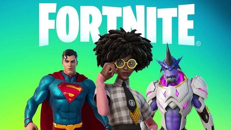 A few of the skins in the Fortnite Chapter 2 Season 7 Battle Pass. (Image via Epic Games)