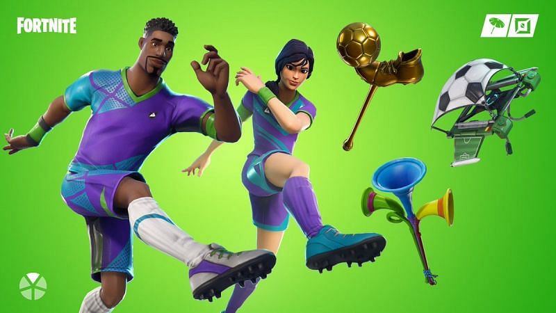 Goalbound set in Fortnite (Image via Epic Games)