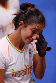 Argentina v India- Hockey - Olympics: Day 12