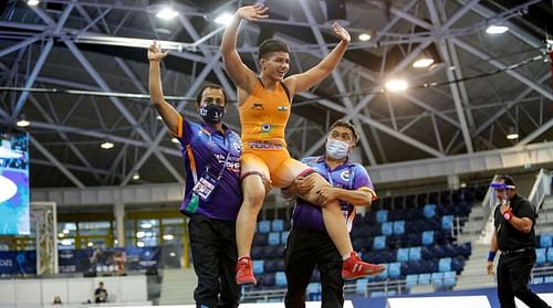 Priya Malik wins World Cadet Championship. (Photo: UWW / Martin Gabor)