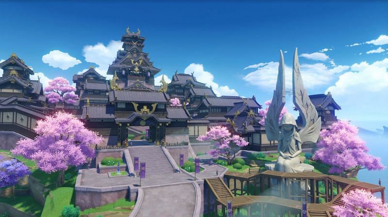 In Another Land is a quest that players can take in Inazuma (Image via Genshin Impact)