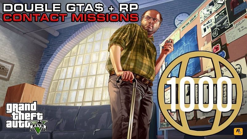 2X GTA$ and RP on Lester&#039;s Contact missions in GTA Online (Image via Youtube @Rellikain)