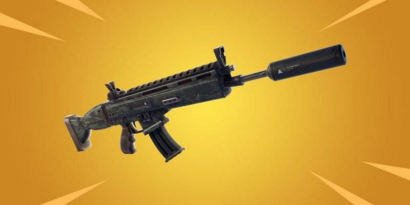 The suppressed assault rifle has made its return to Fortnite for Wild Weeks. Image via Epic Games