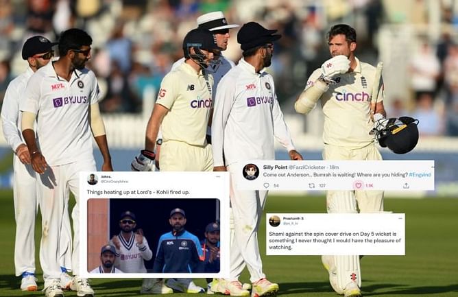 IND vs ENG 2021: Twitterati reacts to tempers flaring as Indians crawl back into the match