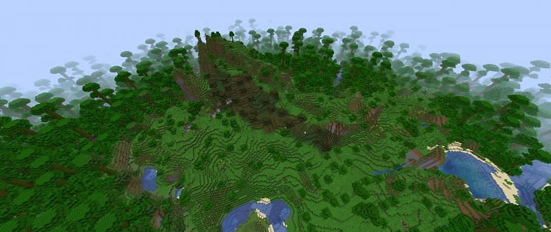Modified jungle edge biome (Image via Reddit)