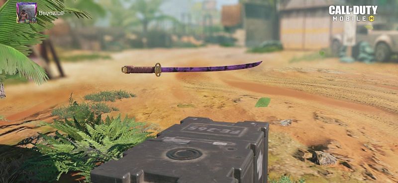 Unlock the katana melee for free in COD Mobile today (Image via Call of Duty Mobile)