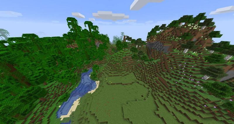 Minecraft is made up of so many different biomes (Image via Minecraft)