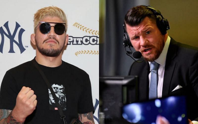 Dillon Danis (left); Michael Bisping (right)