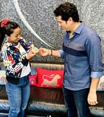 Sachin Tendulkar meets Olympic silver medalist Mirabai Chanu